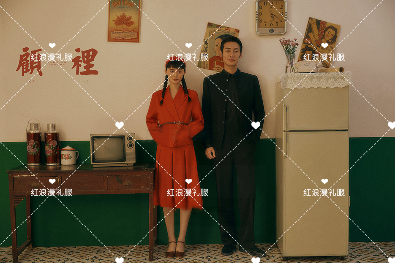 Retro wedding dress suitable for photo sessions, clothing for beloved, 90 years, Chinese style, nostalgia Retro wedding dress suitable for photo sessions, clothing for beloved, 90 years, Chinese style, nostalgia