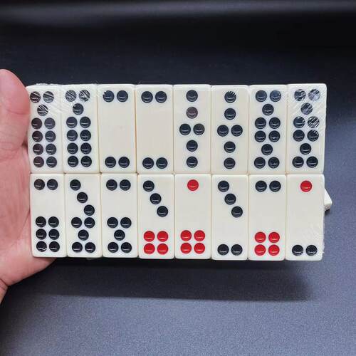钻石家用牌九通用32张象牙色