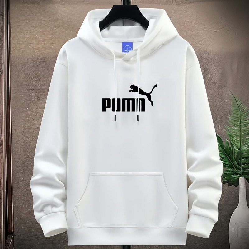 奥莱秋冬季纯棉连帽卫衣男生2025新款青少年休闲加绒加厚保暖上衣