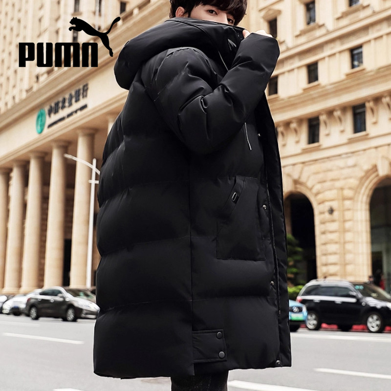 奥莱新款男士外套羽绒棉服中长款冬季户外防寒棉袄加厚保暖棉衣男