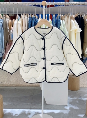 冬季新款imau奕玛专柜正品女大童装儿童外套轻薄棉服48LF101131