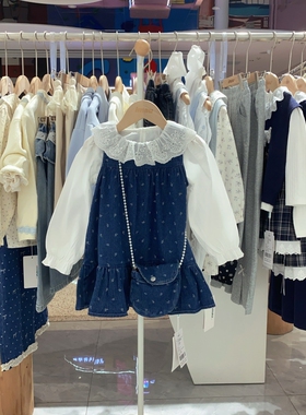 2025秋季imau奕玛童装女小童T恤娃娃衫连衣裙儿童套装57SF580060