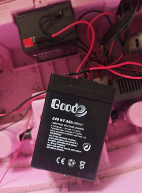 GOODE蓄电池640 6V4AH(20hrs)电子称玩具车电灯电池GOOD 640电瓶