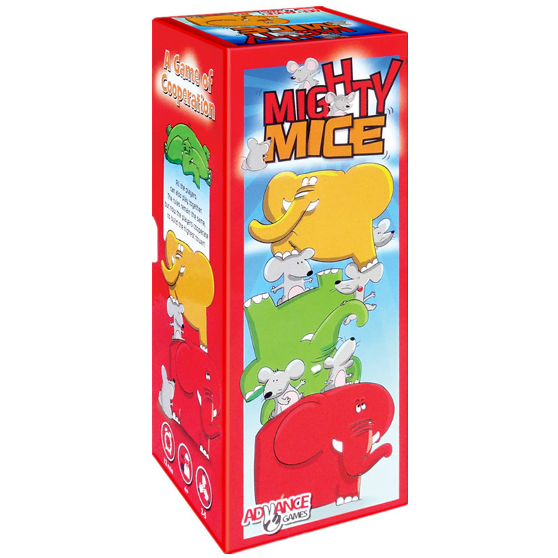 正品foxmind鼠鼠叠叠乐叠罗汉幼儿益智玩具锻炼耐心规划能力桌游