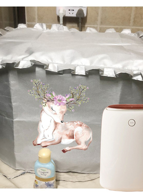 小吉U20-MD内衣内裤洗衣机罩子1小型迷你0.5公斤清洗机防水防晒套