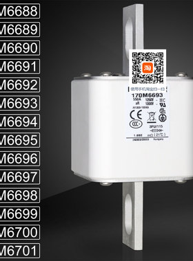 熔断器170M6688 6689 170M6690 6691 170M6692 6693 170M6694保险