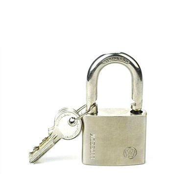 梅花牌304不锈钢32mm38 50 63防锈弹子通开防盗挂锁