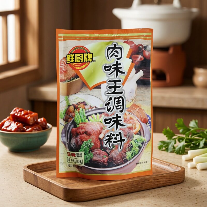 安记鲜厨牌肉味王调味料180g*10包包子饺子肉馅料馄饨水饺包邮