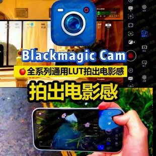 blackmagic iPhone通用709调色创意 Cam通用709调色Lut电影感120款