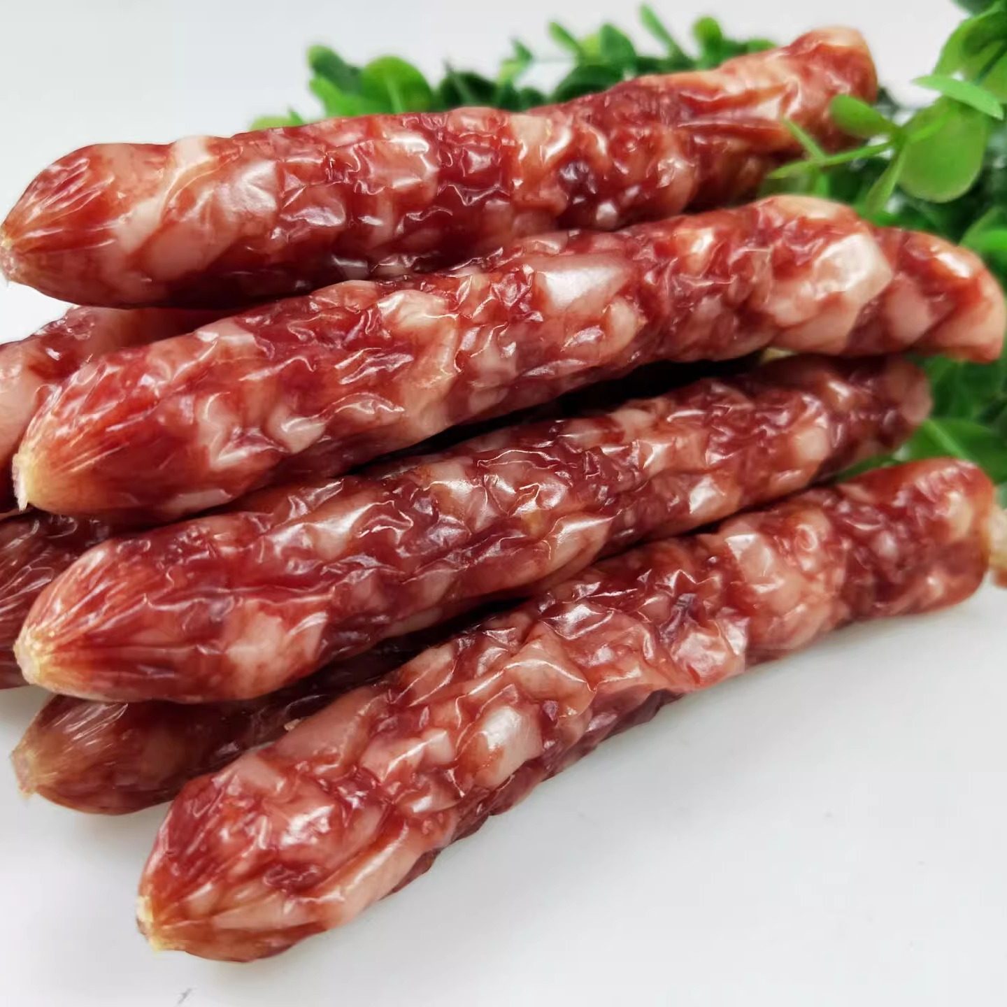 广式广味风味肠咸腊肠风干腊味香肠腊肉风味肠500g腊货特产腊味