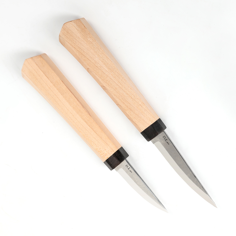 D.L超韧M2钢材削刀 大小两个型号可以削硬木头的削刀枫木手柄