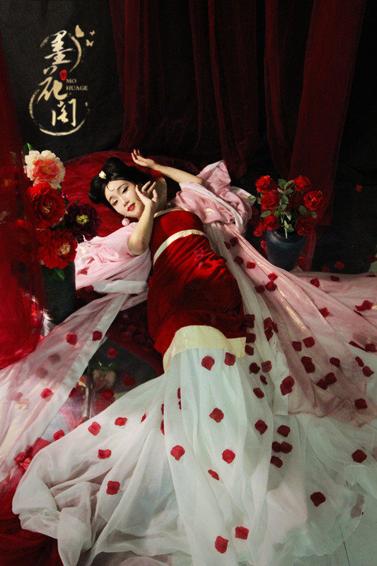 墨花阁妲己COS狐妖 封神妲己  动画版哪吒传奇妲己COS古装雪纺