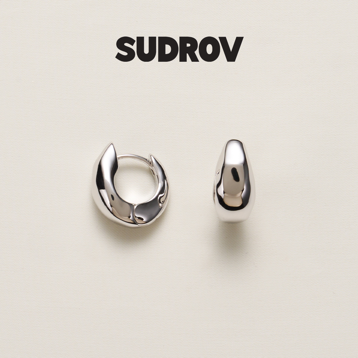 SUDROV素觉不规则耳扣女