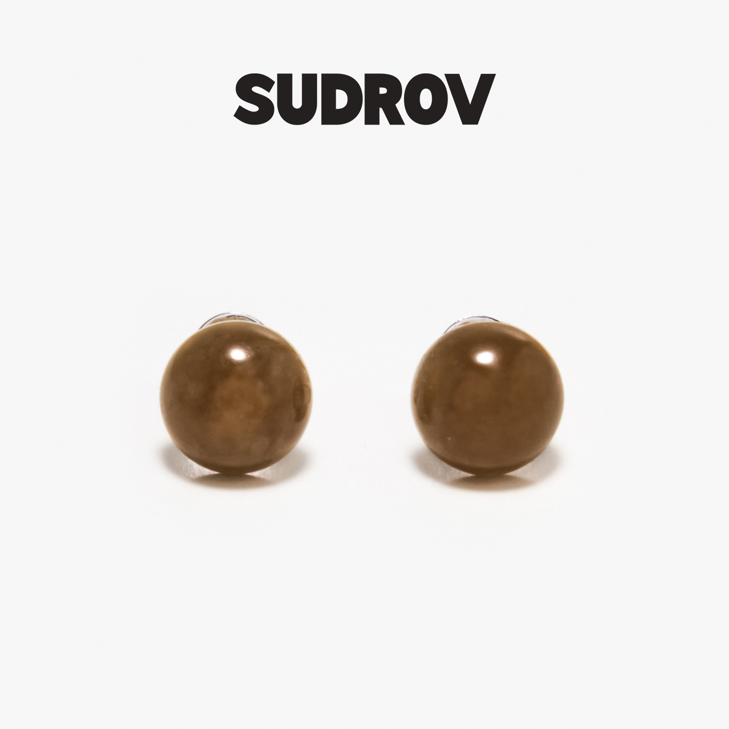 SUDROV素觉宝石系列和田玉耳钉