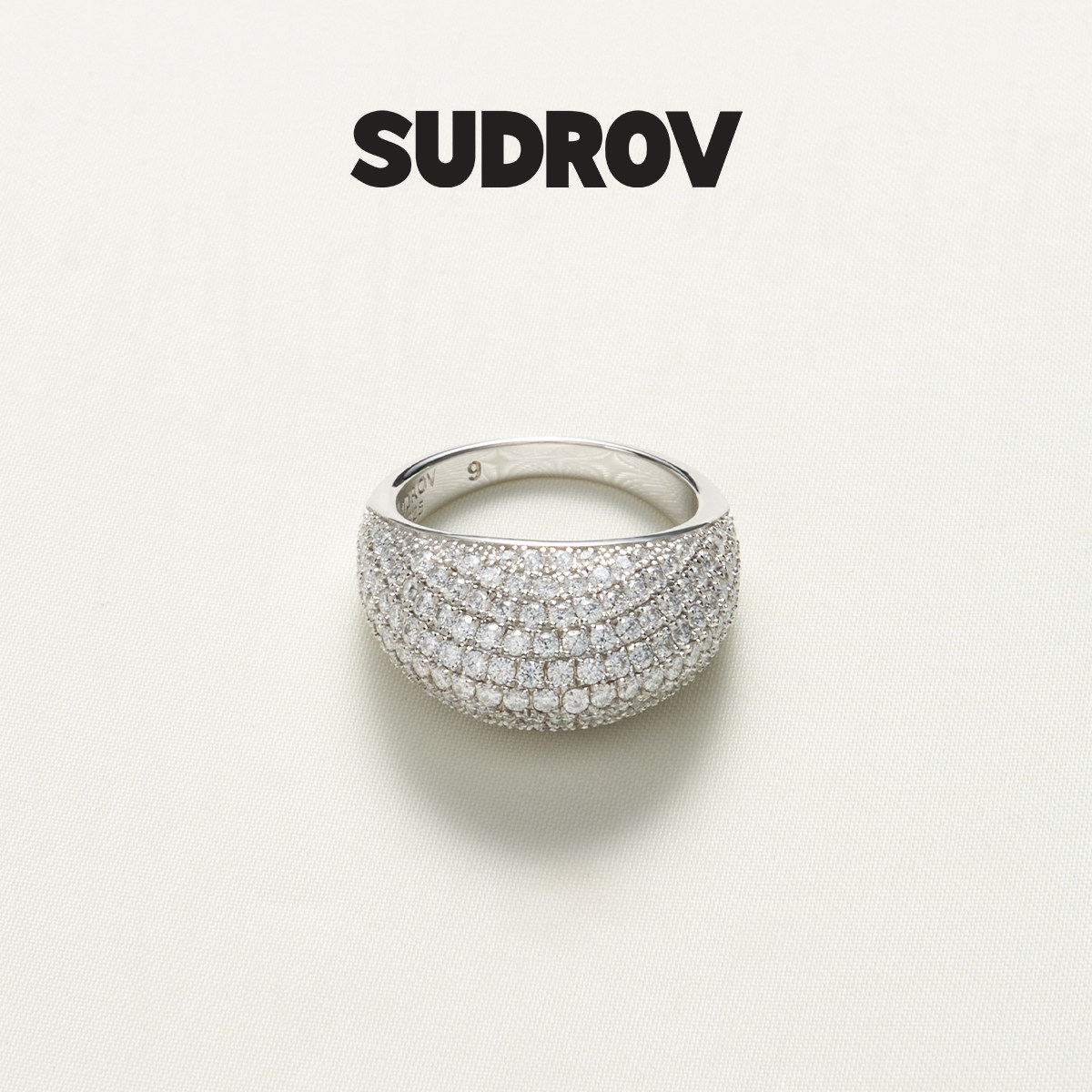 SUDROV素觉戒指轻奢925银满镶莫桑石尾戒个性指环单戒女食指戒,饰品/流行首饰/时尚饰品新,戒指/指环,淘宝优惠券,粉丝福利购,淘宝优惠卷