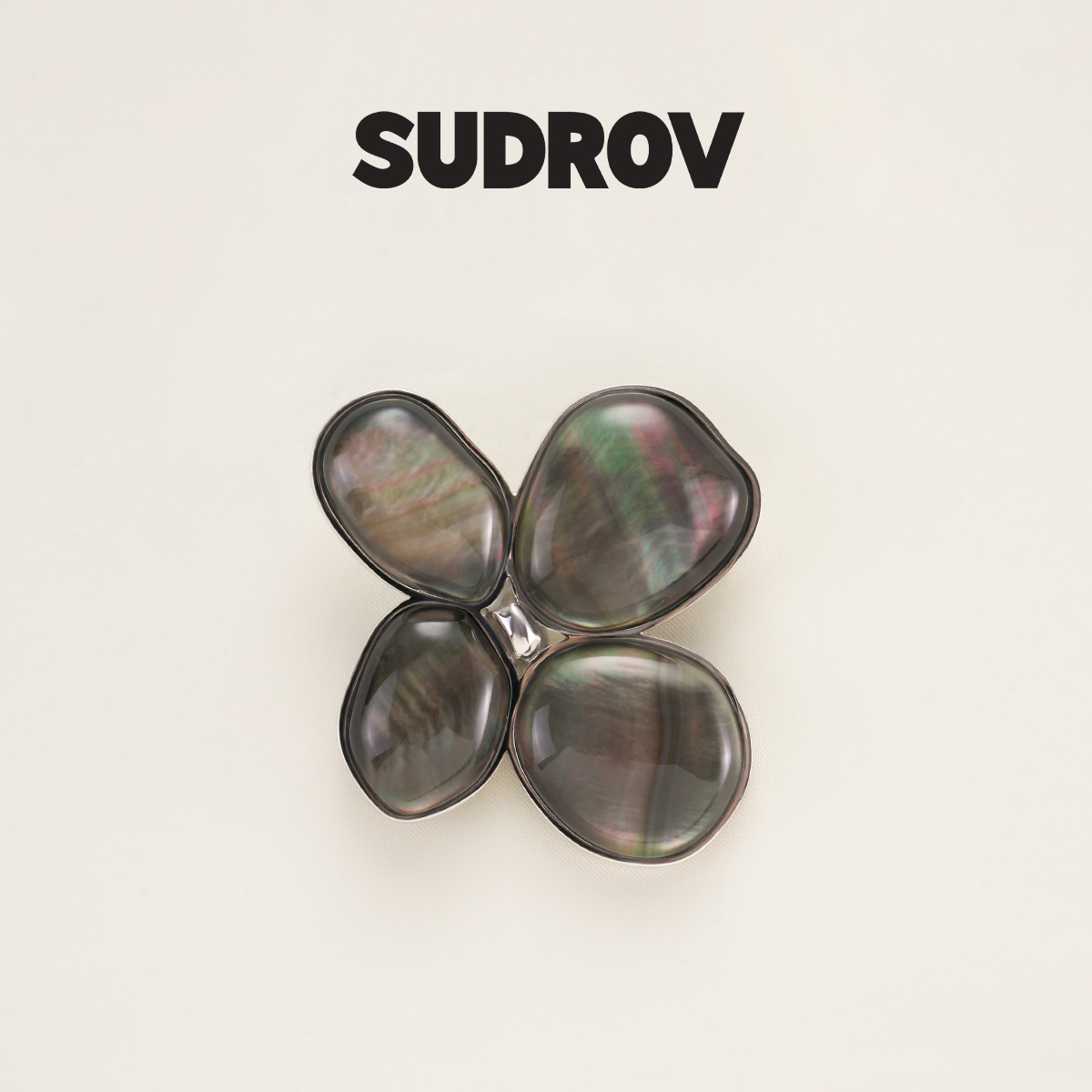 SUDROV素觉原创设计海水贝壳胸针