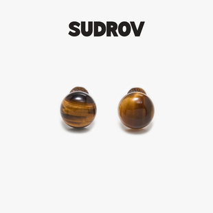 Drop™虎眼石耳钉耳环 W光不炽烈但恒久Rainbow SUDROV 素觉2025F