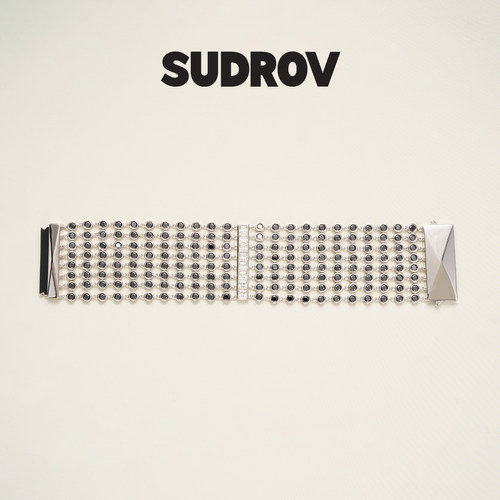 SUDROV素觉女925银莫桑石手链