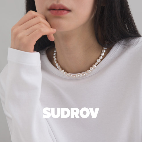 SUDROV素觉巴洛克珍珠choker项链