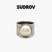 SUDROV素觉2025F W光不炽烈但恒久Graceful Magic马贝莫桑石戒指