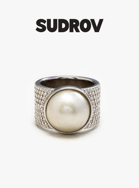 SUDROV素觉2025F/W光不炽烈但恒久Graceful Magic马贝莫桑石戒指