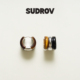 SUDROV素觉独特耳饰耳钉耳环新中式 耳坠轻奢耳圈女耳扣新年礼物