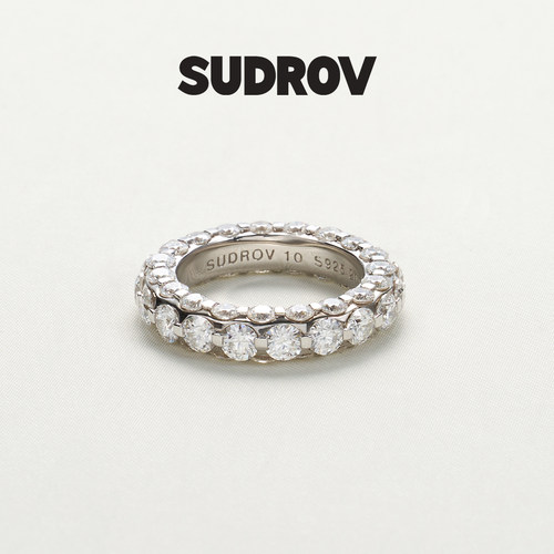 SUDROV素觉女9225银小众设计戒指