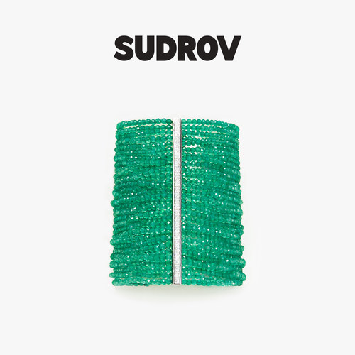 SUDROV素觉小魔女系列绿玛瑙手链