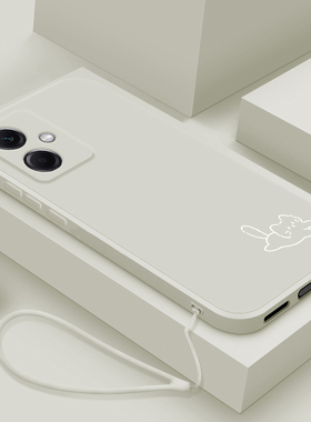 适用Redmi红米note12pro+手机壳12Tpro液态硅胶保护套noto12Rpro简约奔跑小猫极速版全包男女款turbo超薄防摔