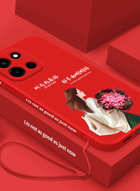 不如刚刚好适用一加turbo6液态硅胶手机壳超火女款1+Turbo6V保护套oneplus全包防摔PLU110个性创意软壳