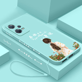 5G在你身边女款 小米红米note12pro 手机壳新款 redminote12pro十手机套note12液态硅胶全包防摔超薄noto12外壳