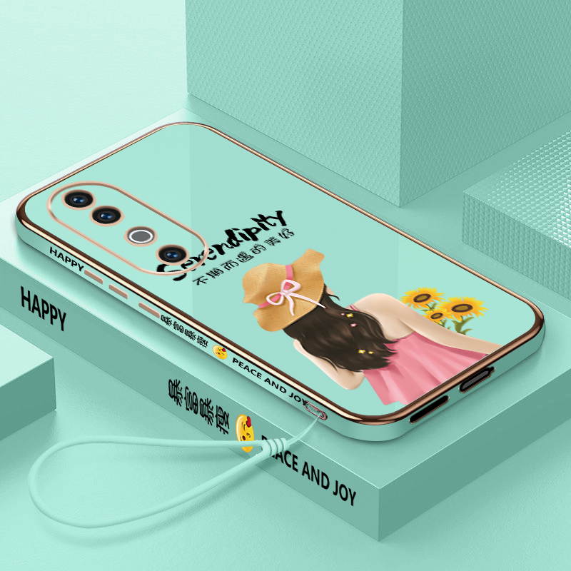 新款直边电镀软硅胶