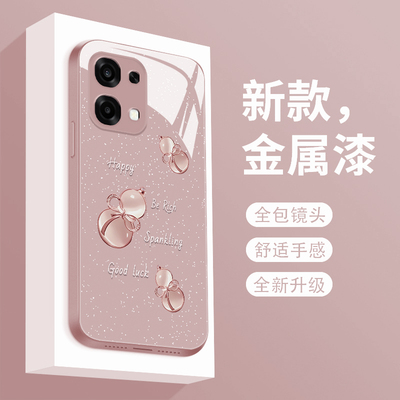 玉葫芦适用oppoa6pro手机壳新款液态玻璃OPPOA6 MAX个性创意保护套0pp0a6gt镜头全包防摔A6i潮牌简约女款