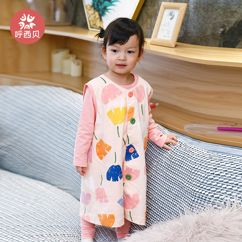 无骨：呼西贝睡衣睡袍亲肤棉女童