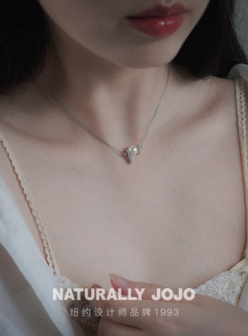 淡水珍珠925纯银甜美风项链女