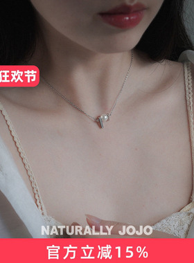 淡水珍珠925纯银甜美风项链女