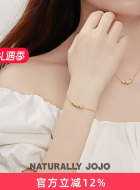 S925纯银转运珠手链女生ins轻奢小众设计高级感18k气质精致手饰品