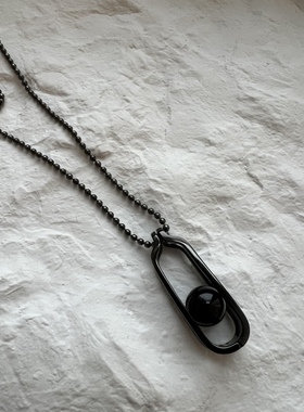 项链独立设计师925银设计感