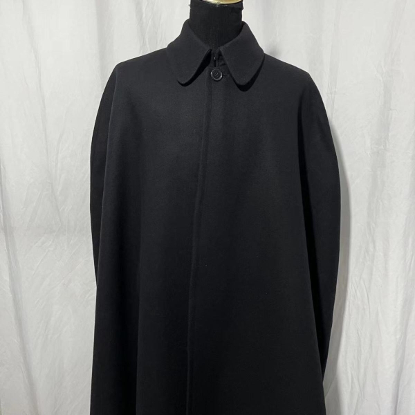 民国大帅少帅斗篷披风成人加厚服装大衣绿色毛呢料影视剧保暖外套