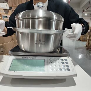 316不锈钢蒸锅双层加大加厚家用蒸锅 28口径