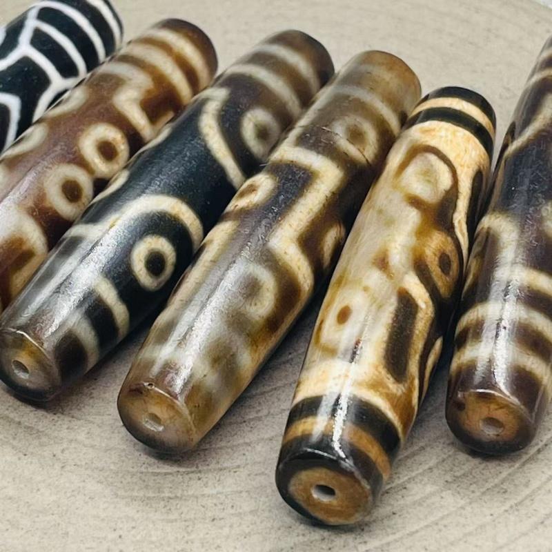 保真品西藏天然玛瑙老天珠大号68mm单颗吊坠项坠男款颈坠六七九眼