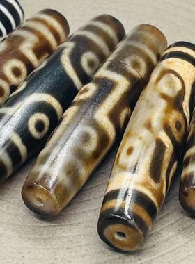 西藏天然玛瑙老天珠大号68mm吊坠