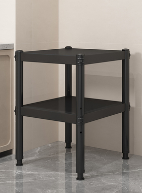 货架置物架多层厨房客厅玩具杂物收纳架子仓库小货架黑色清仓包邮