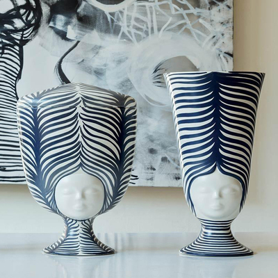 蝶陶家居Sisters Louise Vaso 露易丝姐妹花瓶博萨国外设计师样板