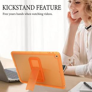 ins橙色ipad11保护套a16/10代平板软壳air45/10.9英寸单壳无盖支架mini7硅胶11pro2025超薄a1893第八代10.2