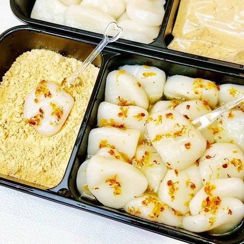 糯叽糯米糍粑纯手工即食沾粉麻糍