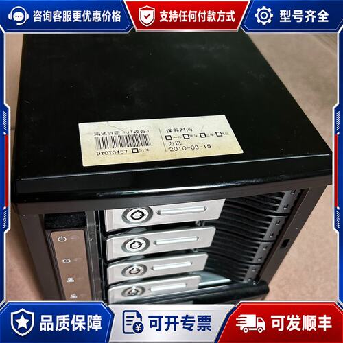 议价色卡司 Thecus N4100PRO,成色如图 图为实物，可维修