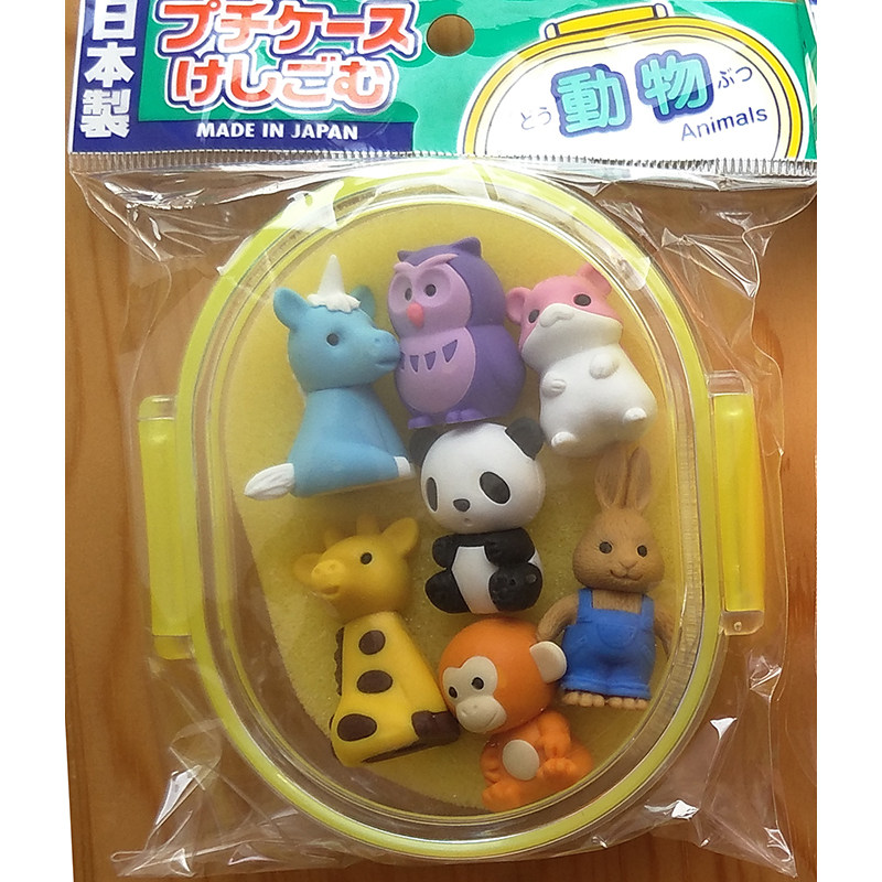 日本进口可爱iwako橡皮儿童礼物