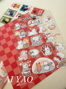 小王子满天星卡通贴纸套装 饰DIY素材包文艺清新 手账装
