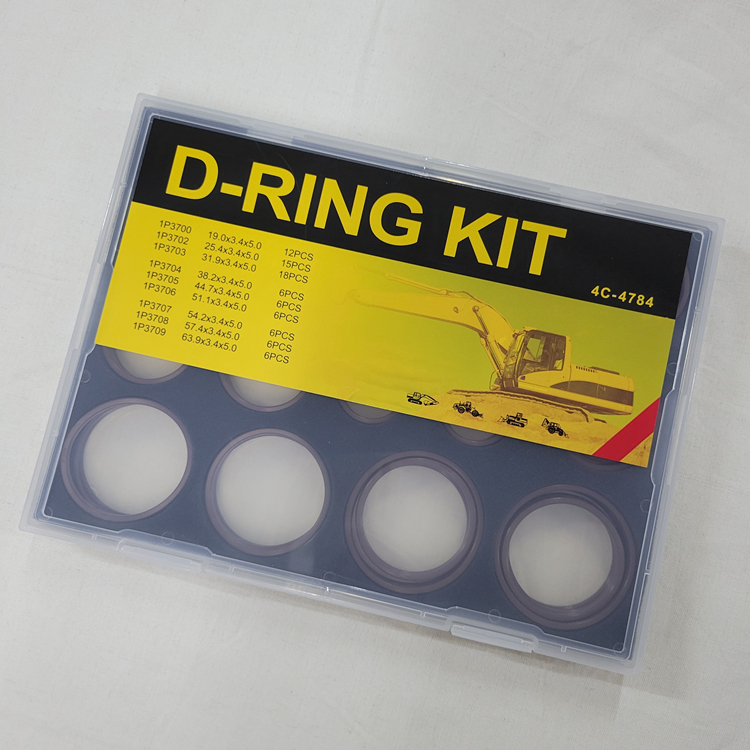 适用于卡特CATE320 330BCD方型形胶圈 D-RING 氟胶耐高温油封盒